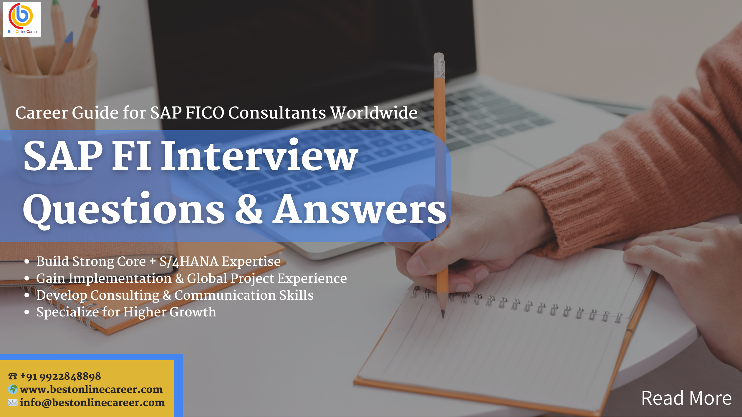 SAP FI Interview Questions & Answers: Career Guide for SAP FICO Consultants Worldwide