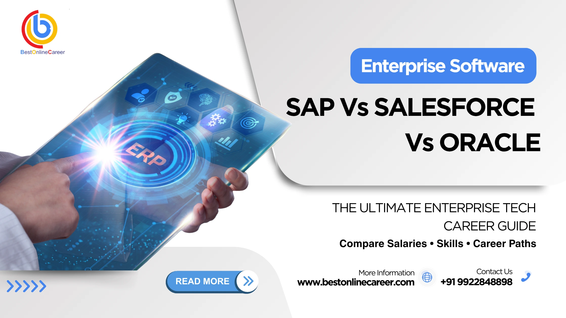 SAP vs Salesforce vs Oracle: Salary, Training & Career Guide