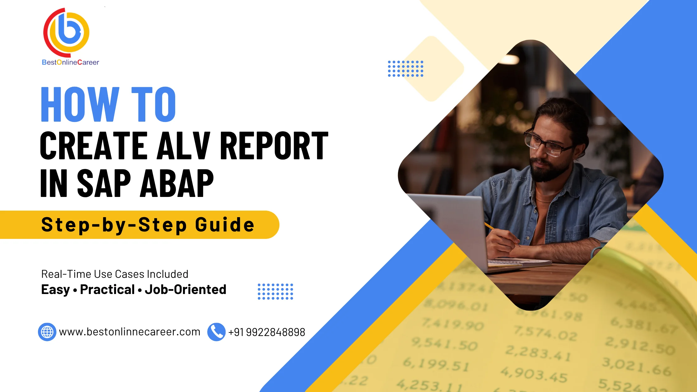 Create ALV Reports in SAP ABAP: Interactive & Dynamic ALV
