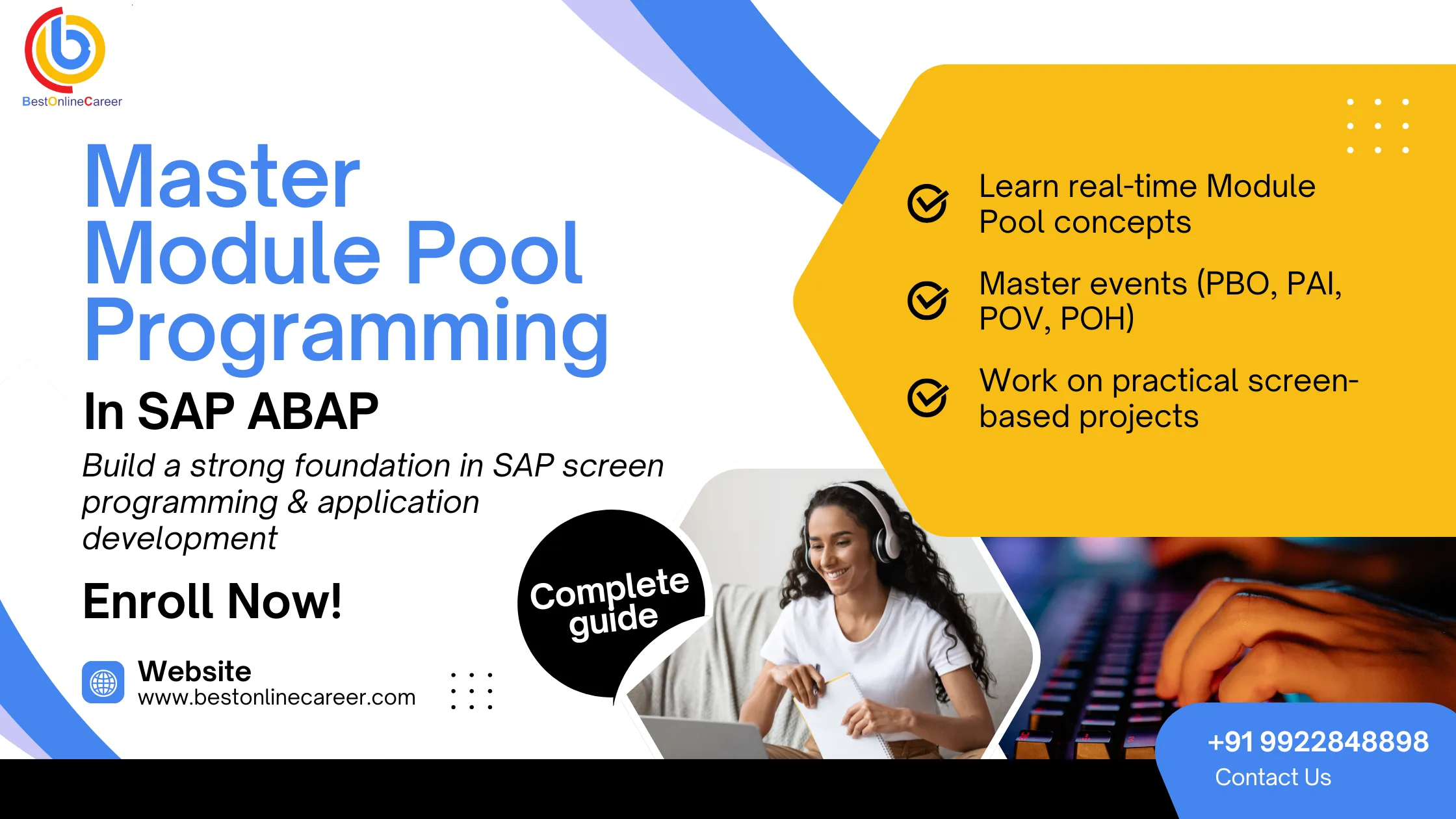 Module Pool Programming in SAP ABAP: Complete Technical Guide