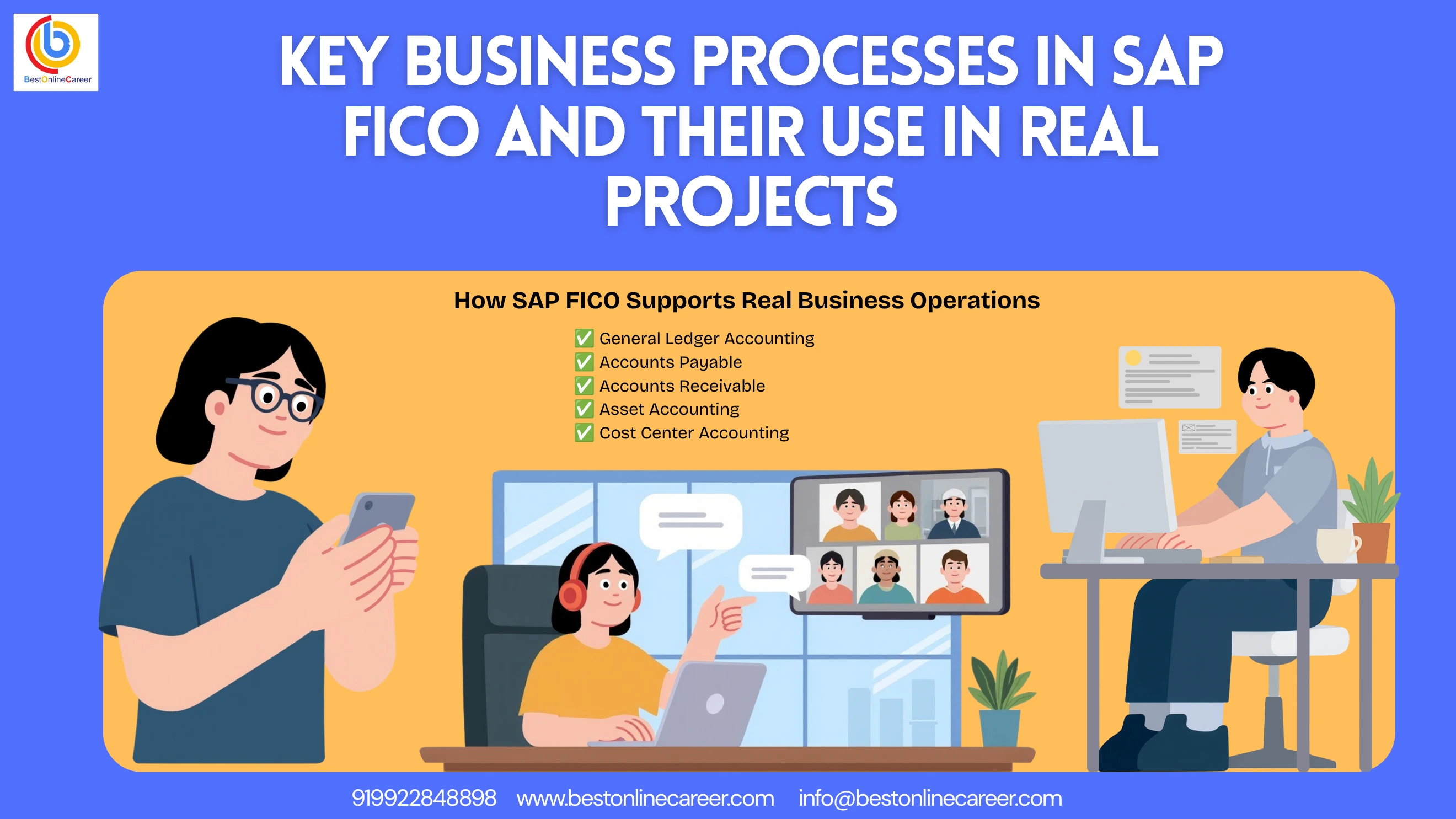 Key Business Processes in SAP FICO and Their Use in Real Projects