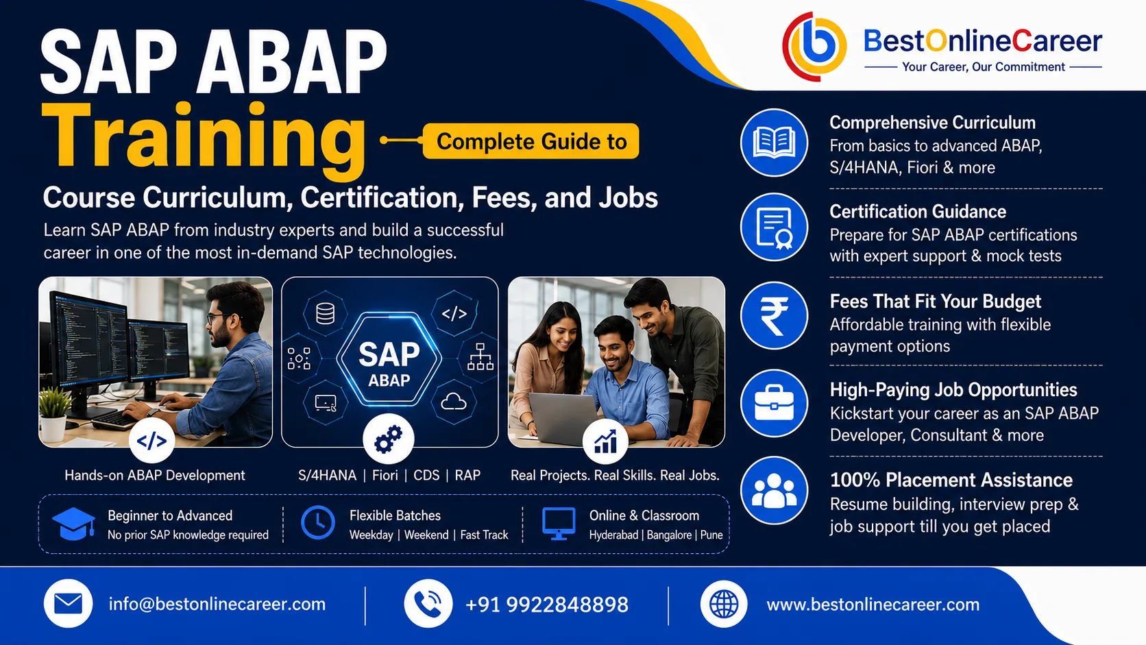 SAP ABAP Training: Curriculum, Certification, Fees & Jobs