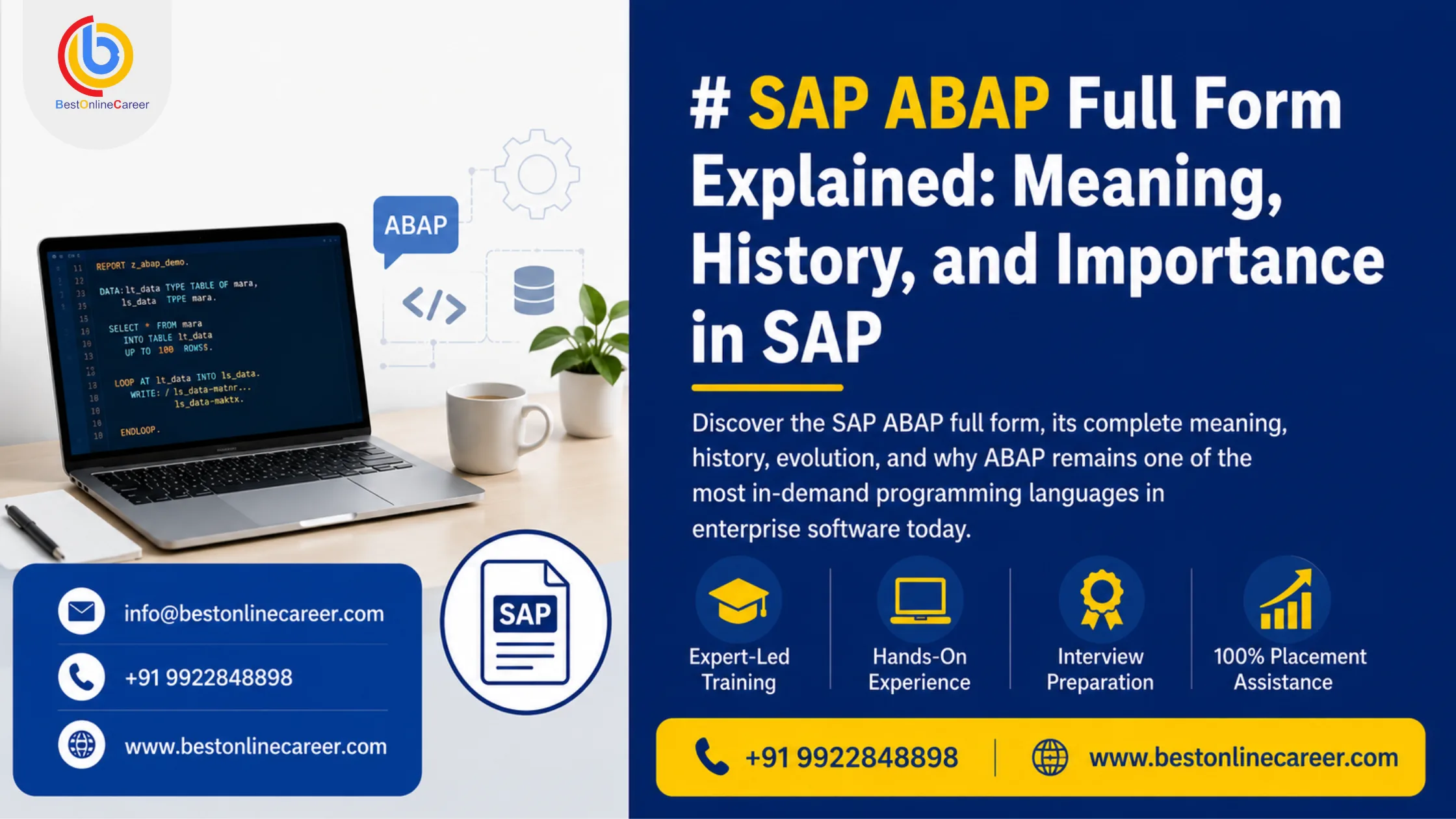 SAP ABAP Full Form Explained: Meaning, History & Importance