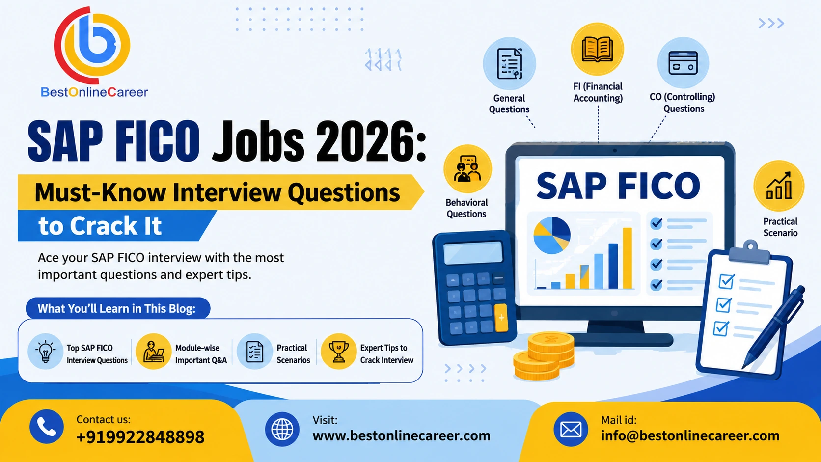  SAP FICO Jobs 2026: Must-Know Interview Questions to Crack It 